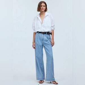 Madewell HARLOW Wide Leg/High Rise Jeans